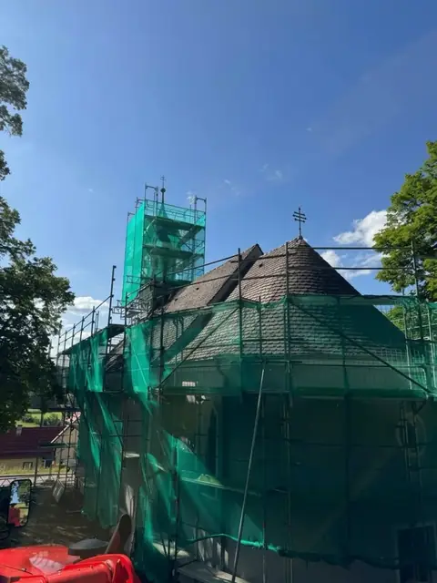 Gerüst an historischem Gebäude – GerüstBau JS (13)