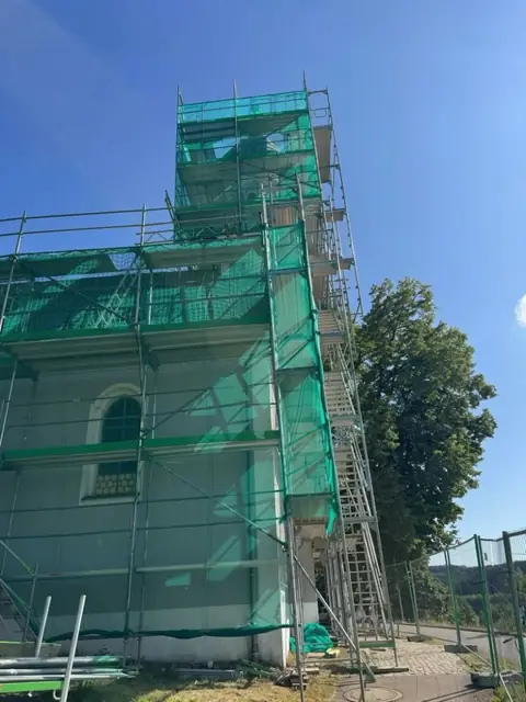 Gerüst an historischem Gebäude – GerüstBau JS (22)