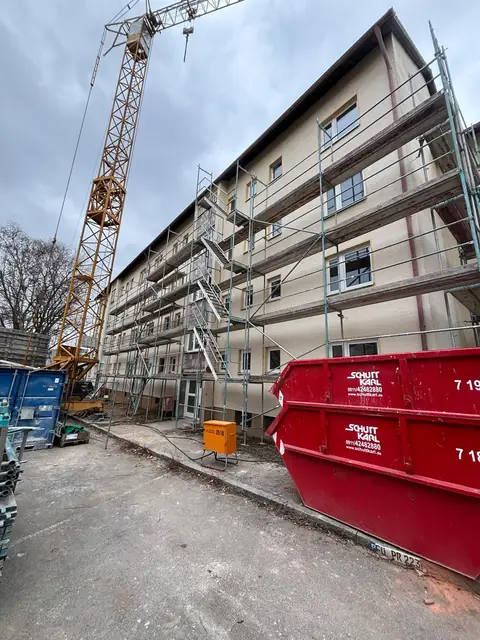 Gerüst am Neubau – GerüstBau JS (91)