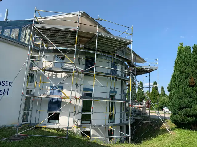 Gerüst am Neubau – GerüstBau JS (89)
