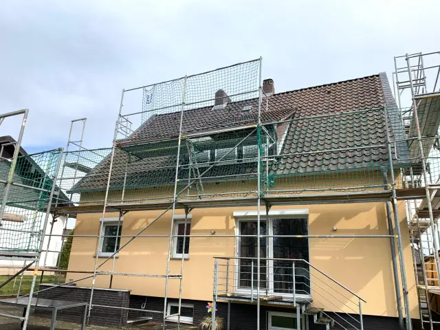 Gerüst am Neubau – GerüstBau JS (100)